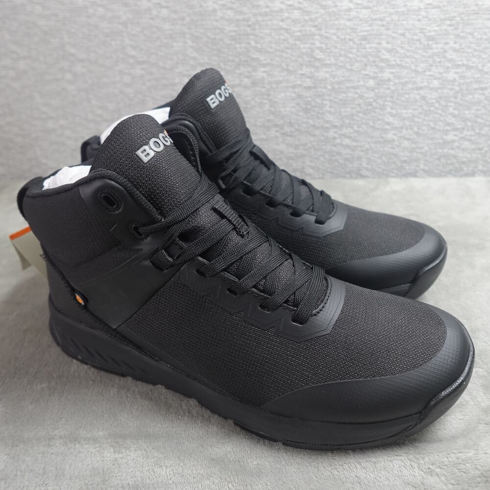 BOGS Slate Mid CT Work Shoes Men's 9.5 Black Waterproof Composite Toe 79040